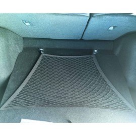 Cargo Net for Honda CR-V 2023-2027 – Highly Elastic Trunk Organizer, Cargo Net Mesh Organizer Expands to Secure Groceries & Luggage, Prevents Items from Rolling, Easy Install with Metal Hooks