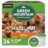 Green Mountain Coffee Hazelnut Decaf, Light Roasted, K-Cup Portion Pack