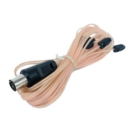 DOITOOL 2m Antenna Cable Straight Female Connector Indoor Signal Booster for Home and Power Amplifiers for Enhanced Reception