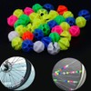 Luckycivia 144 pcs Assorted Colors Bike Bicycle Wheel Spokes Bead