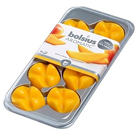 bolsius Wax Melts Exotic Mango Pack 8