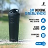 Ice Shaker Insulated Stainless Steel Shaker Bottle | 26oz, Black