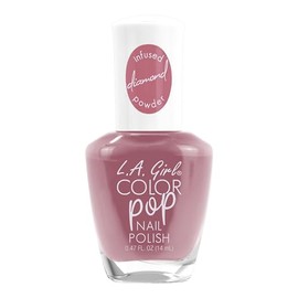 L.A. Girl Color Pop Nail Polish with Diamond Powder, Miss Marvelous GNL892G