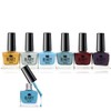 6 x Luxury 6 Assorted Pearl Fancy Colours Gift Box High Quality