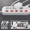 CSL Power Strip 5-Way Switchable with On/Off Switch for Each