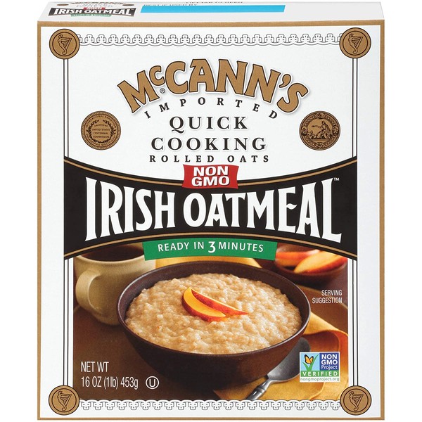 McCann's, Quick Cooking Rolled Irish Oats, 16 Oz