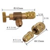 Hiro World Trade Gas Charge Valve, Air Conditioner, Vacuum Draw,