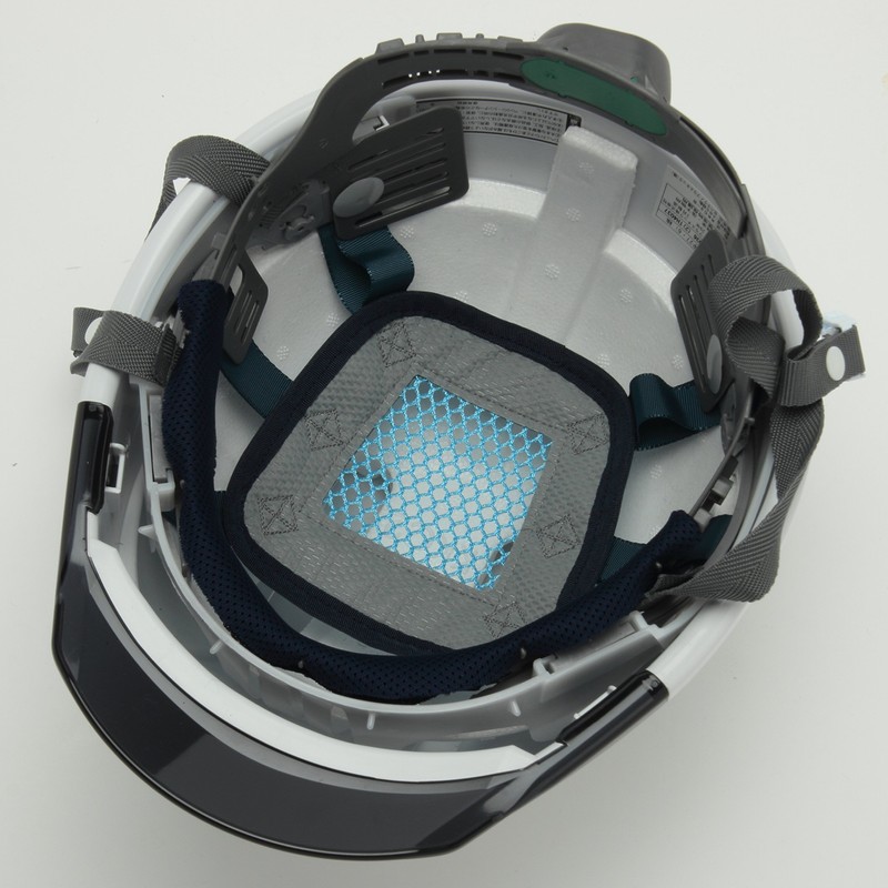 Sumibe Techno Plastic KKC3-B-NCOOL-WH-S Helmet Thermal Shield Series with Air