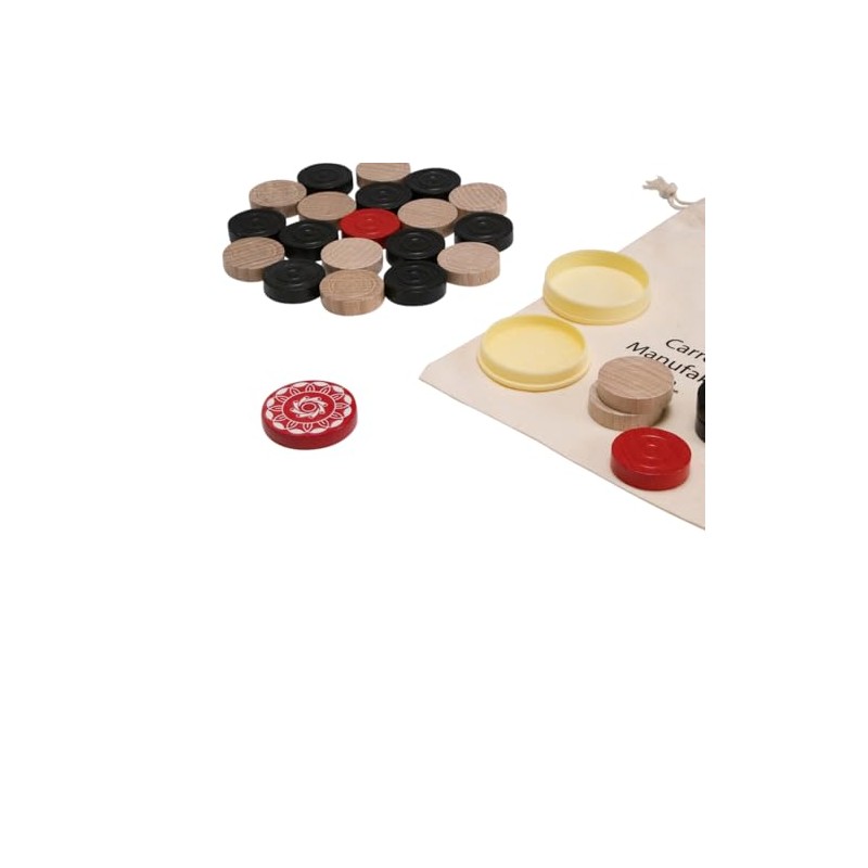 GICO Carrom 2103 Complete Set by Carrom Manufaktur, Tournament Class