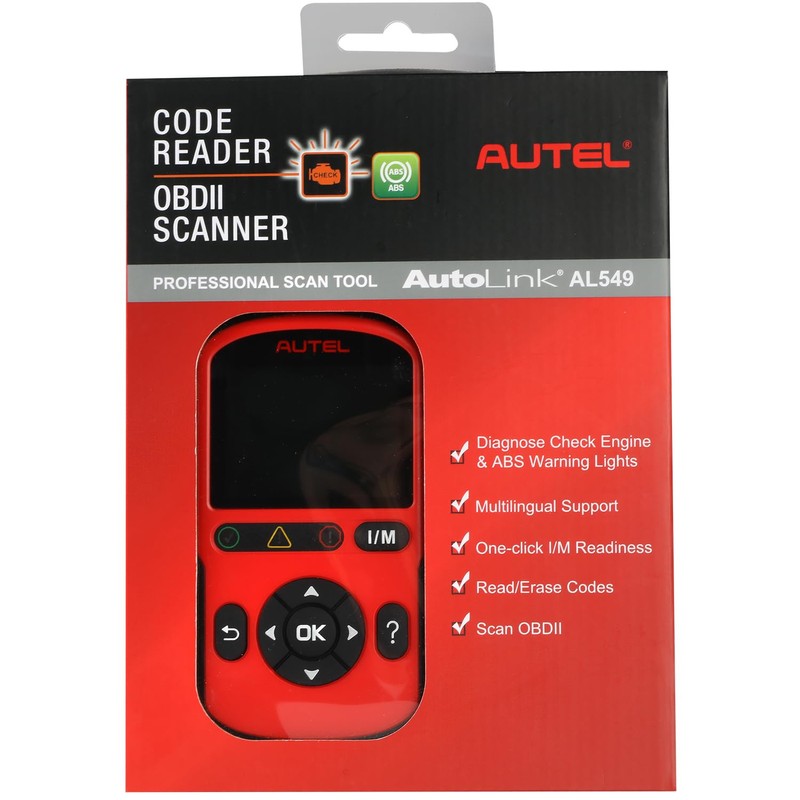 Autel AL549 Engine, ABS Code Reader & Battery, Starting &