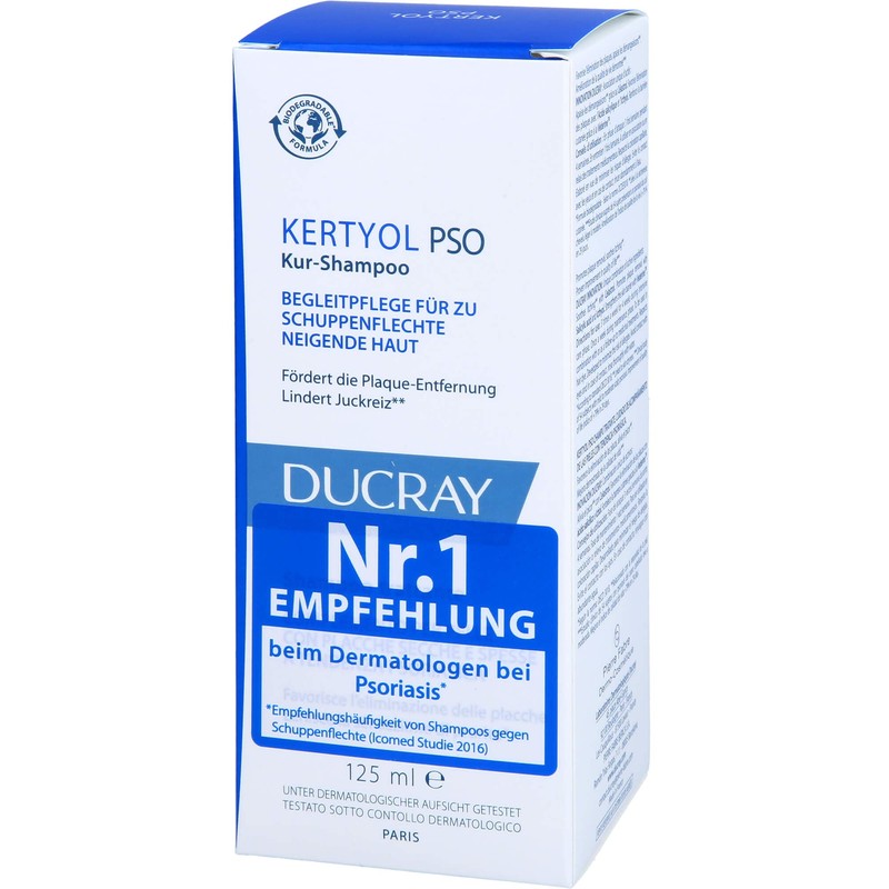 EASO MAGNO Ducray Kertyol Pso Shampoo 200ml - Long Lasting