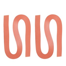 PATIKIL 240pcs Quilling Strips Paper 3/16"(5mm) 21"(54cm) Origami Paper Quilling Strip for Art DIY Hand Craft Christmas, Coral Pink