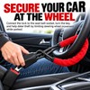 Steering Wheel Lock for Vehicle Security – ABS & Steel