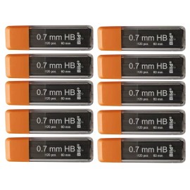 Bild Premium 0.7 mm pencil lead refills - 1200 leads - 0.7mm HB Mega Pack