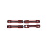 4pcs Gloss Black ABS Car Outer Side Door Handle Panel