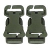 YASHALY 2pcs Tactical Quick-Release Buckles Molle Webbing Buckle Clip Fits