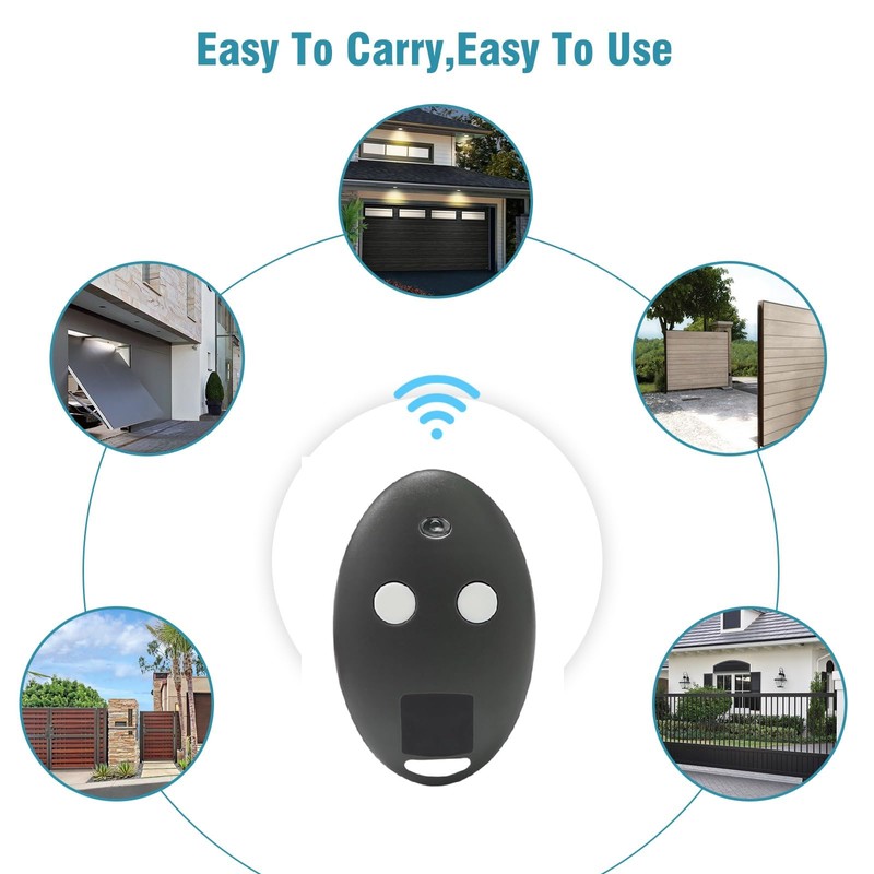 Gate Remote Control Garage Door Remote Control 2pcs Remote Control