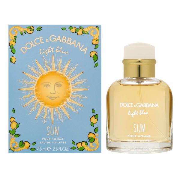 Dolce & Gabbana Light Blue Sun Pour Homme Edt Vapo, 75 Ml