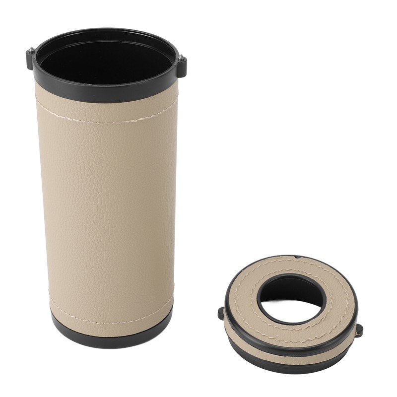 Car Tissue Holder Lightweight Leather and Tungsten Steel Car Tissues