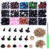 TZAONEN Plastic Safety Eyes and Noses with Washers 570 Pcs,