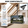Rfiver Ceiling TV Mount for 32-70 inch TVs, Sloped Ceiling