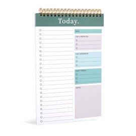 Choisyin To Do List Notepad - To Do List Notebook for work with 52 Undated Sheets 10.3"×6.5", Daily To Do List Planner Perfect for Office Home and School Helps to Keep Track of Tasks (M ultiple color)