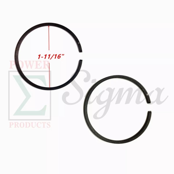 Sigma New Piston Ring Set For 2HP 2-Stroke 63CC 64CC