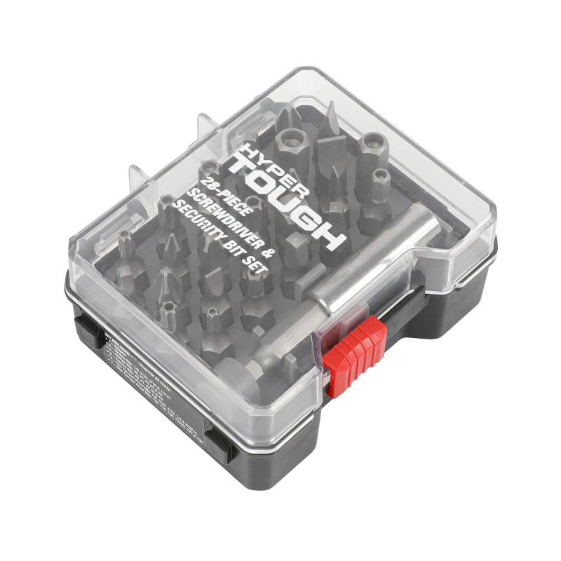 Hyper Tough 28-Piece Security and Screwdriver Bit Set in Reusable