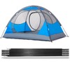 4.48M Fiberglass Camping Tent Pole Bars Outdoor Support Rods Awning