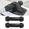 2PCS Kajak Paddel Stecker Kunststoff Ruder Welle Anschlüsse für Schlauchboot