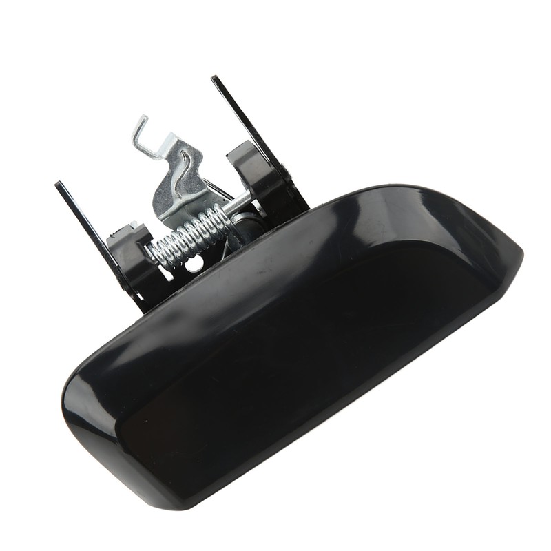 Car Rear Outer Exterior Door Handle Black ABS Replacement for