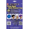 Beauty Town Luxury Wide Band Satin Bonnet Cap (White) by