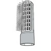 Panasonic will come for dryer to catch blow brush (blue) EHKA10AH7617