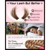 Brown Lash Clusters Kit 50D & Spikes Dark Brown Eyelash