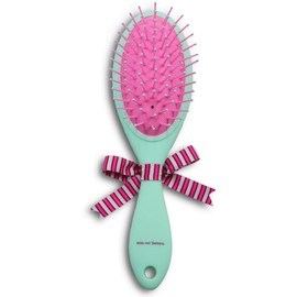 Santoro Gorjuss Girls Cherry Blossom Hairbrush - Turquoise