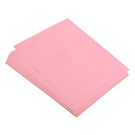 sourcing map 25 Sheets Colored Copy Paper 16.5 Inch Printer Paper 80gsm Light Pink for Office Printing, Document Copying, Invitations, Forms, Art Projects