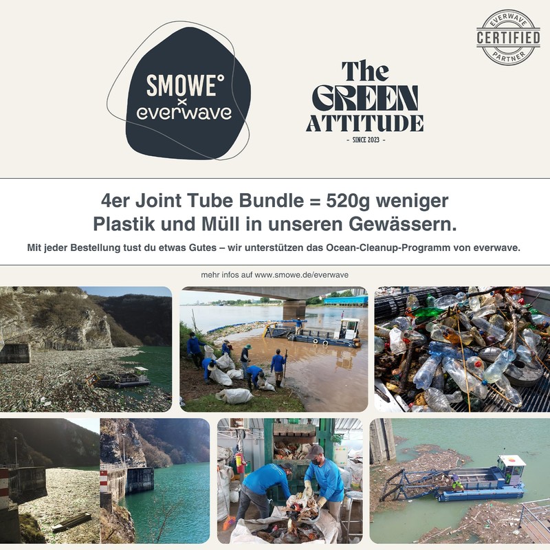 SMOWE Greencone Joint Tube Pack of 4 Earth Bundle Made