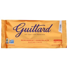 Guittard Semisweet Chocolate Baking Chips, Gluten Free & Non-GMO, 12 Oz (Pack of 12)