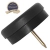 Adsamm® 4 x Plastic Gliders with Buffer and Nail /