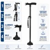 Foldable Walking Cane with LED Light – Adjustable Lightweight Aluminum