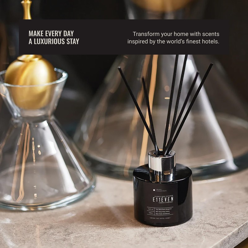 Desert Rose Reed Diffuser Set,Luxury Hotel Inspired Home Diffuser, Lasting