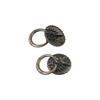 Pokinge 12 Pcs Dragon Head Knobs Antique Cabinet Handles Metal