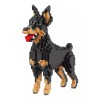 Lovesn Perro Doberman Mascota Bloques Armables Figura 3d Decoración