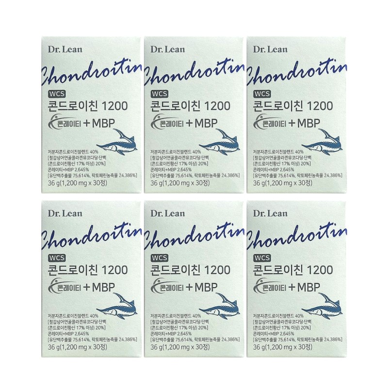 Dr.Lin Chondroitin 1200 Conrity MBP 30 tablets / 닥터린 콘드로이친