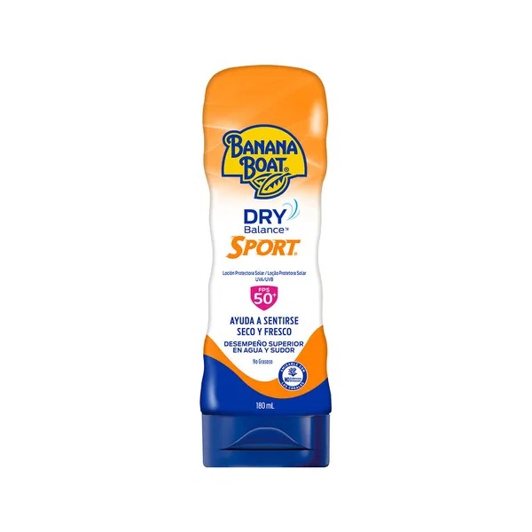 Protector Solar Banana Boat Dry Balance Sport 50+FPS 180 ml