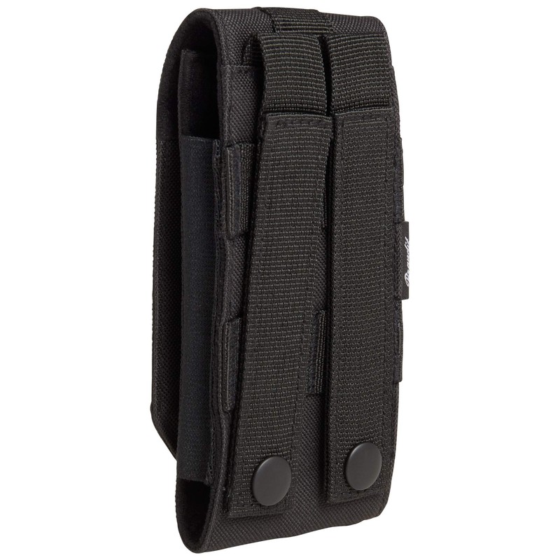 Brandit Molle Phone Pouch Black, Size Large
