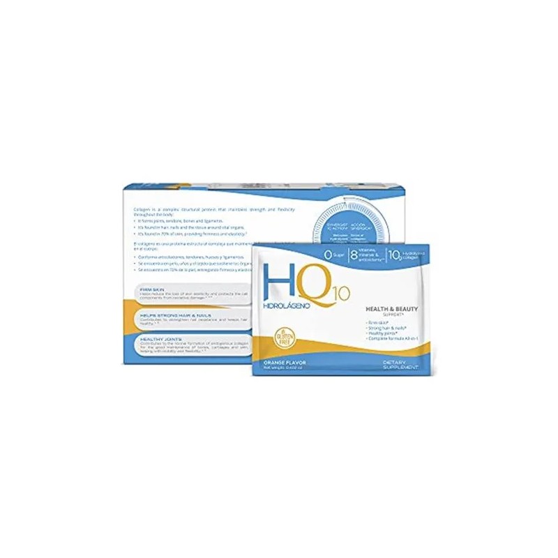 Hidrolágeno Q10 Colágeno Hidrolizado, Vitaminas Y Zinc