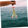 BIUDECO Fishing Baits Set 4pcs Artificial Lobster Fake Fish Bait