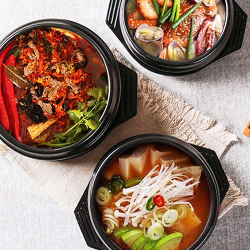Korean Cooking Korean Stone Bowl By Whitenesser, Stone Pot Sizzling