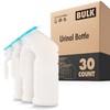 Male Urinal with Glow Lid (30 Bottles) 32 Oz Urine